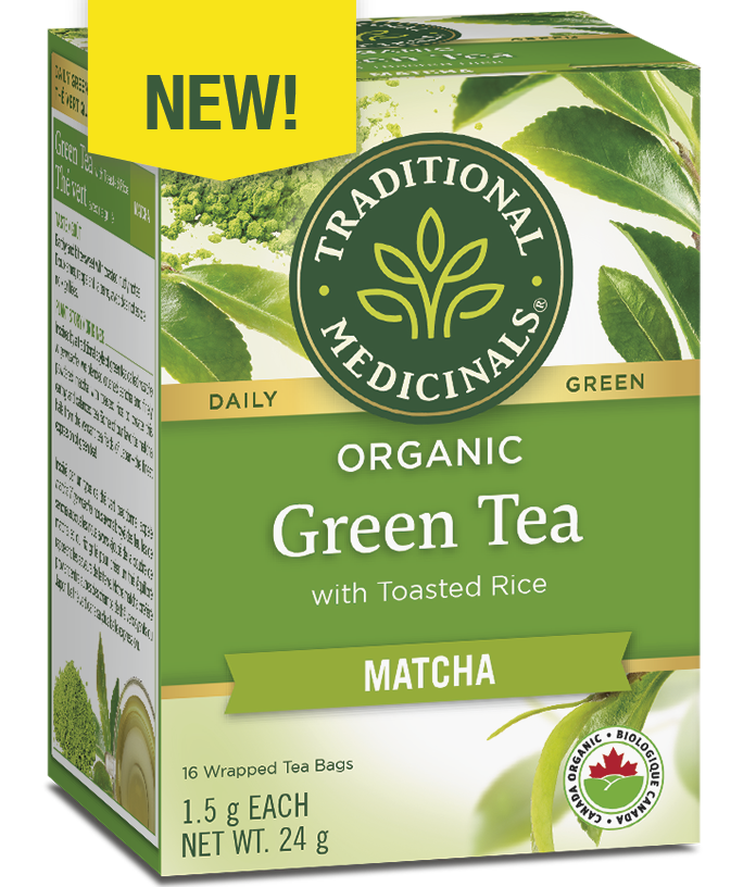 Organic Green Tea Matcha Traditional Medicinals 6239