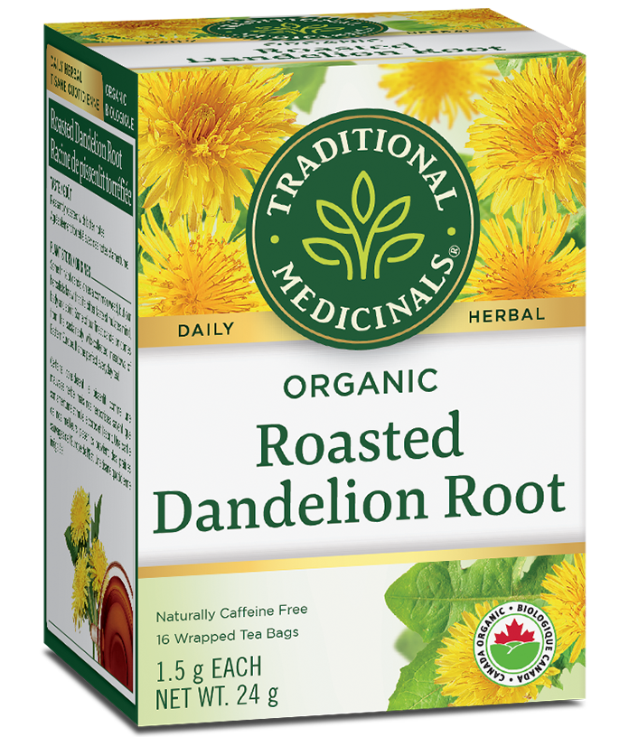 Organic Roasted Dandelion Root Tea Traditional Medicinals