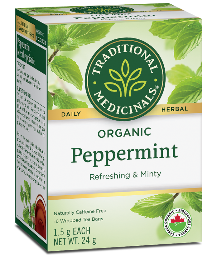 Organic Peppermint Tea Traditional Medicinals