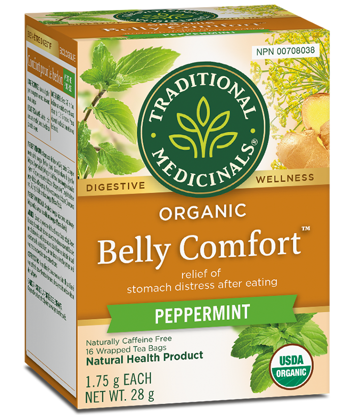 Organic Belly Comfort™ Peppermint Tea - Traditional Medicinals