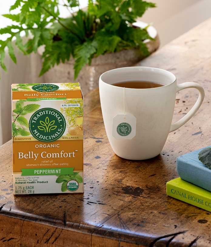 Organic Belly Comfort™ Peppermint Tea - Traditional Medicinals